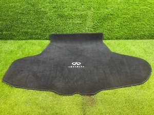 14-24 INFINITI Q50 RED SPORT REAR TRUNK FLOOR CARGO CARPET LINING MAT W/O SPARE - Picture 1 of 10