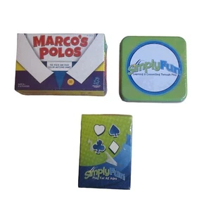 Juego de 3 - Juegos de cartas de aprendizaje para niños - Marco's Polos Simply Fun - Imagen 1 de 8