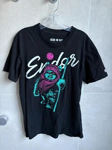 Star Wars Radio Velvet Ewok Graphic Print Medium - Picture 1 of 2