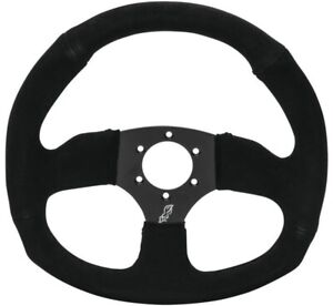 Polaris RZR Iron Series D Suede Steering Wheels by Dragonfire Racing - 522342
