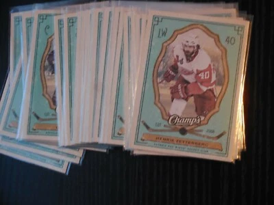 2009/2010 Champ's Hockey Green, Red & Yellow Parallel's U PICK - Image 1 of 4