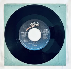 Michael Jackson (Beat It/Get On the Floor) 7" Vinyl [Epic, 1983 Canada] VG+ - Picture 1 of 12