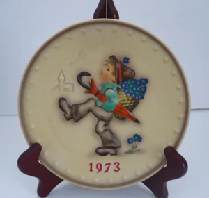 MJ Hummel 1973 tercer plato anual de coleccionista Alemania Occidental - Imagen 1 de 11