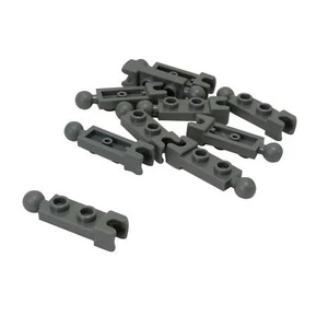10 NEW LEGO Plate, Modified 1 x 2,Towball,Small Towball Socket on Ends - Picture 1 of 1