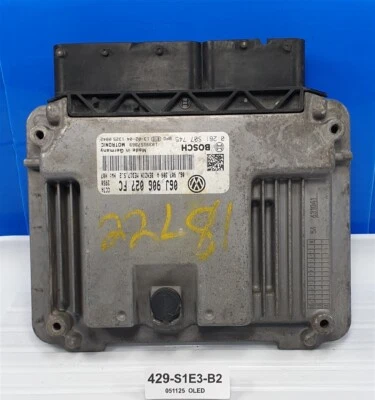 Volkswagen Tiguan 2013 unidad de control del motor 2L ECU 06J906027FC OEM 429s1e3b2 Foto 1 de 4