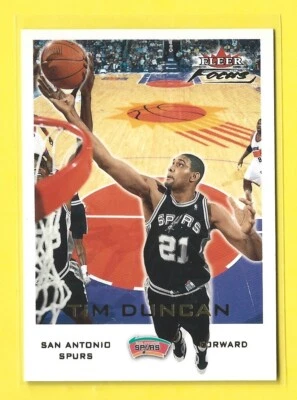 2000-01 Fleer Focus Tim Duncan San Antonio Spurs #113 FREE SHIPPING - Image 1 of 2