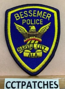 BESSEMER, ALABAMA POLICE SHOULDER PATCH AL  - Picture 1 of 2