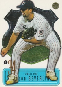Jason Beverlin, CLE-DET-Yakult Swallows, BBM Card #80 (2003)