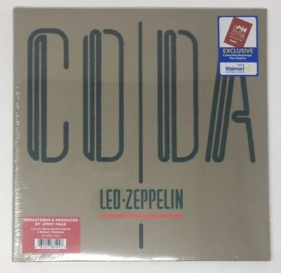 LED ZEPPELIN “Coda” SEALED Vinyl Record Album LP Walmart Exclusive German Import - Image 1 of 4