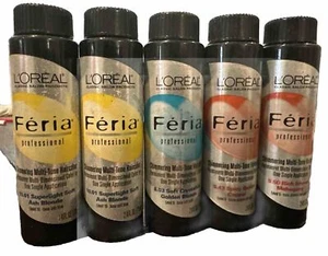 LOREAL Shimmering Multi-Tone 5.43 Copper 5.50 Mahogany 8.03 Blonde 10.01 Ash Sof - Picture 1 of 3