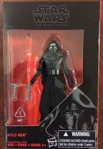 KYLO REN ( 3.75") STAR WARS THE FORCE AWAKENS ( THE BLACK SERIES ) ACTION FIGURE - Picture 1 of 2