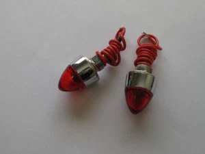 PERNOS DE PLACA DE BALA ILUMINADOS EN ROJO HOLDEN FX FC EK EJ EH HR HG HQ FORD XM XP - Imagen 1 de 1