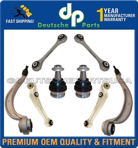Porsche Macan Front Lower Control Arms Ball Joint Sway Bar Link Suspension Kit 8 - Picture 1 of 12