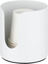 Badezimmerbecherspender, weiß klein Einwegpapier Mundwasser Becherhalter für R