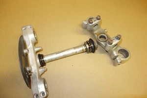 Honda ax1 ax-1 250 nx250 nx md21 dominator  front fork yokes clamps triple    - Picture 1 of 6