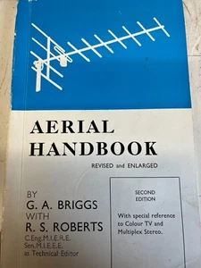 AERIAL HANDBOOK G.A. BRIGGS R.S. ROBERTS 2nd EDITION 1968 vintage - Picture 1 of 1