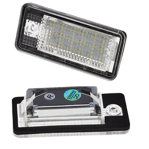 18 LED License Plate Light Lamp For Audi A3 S3 A4 S4 A6 C6 A8 S8 Q7 Error Free E - Picture 1 of 13
