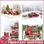 Full Embroidery Christmas Tree Car 3-Strand 11CT Printed Cross Stitch Cotton Kit