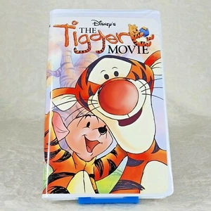 The Tigger Movie VHS Tape Walt Disney Home Video Winnie the Pooh Piglet Roo - Picture 1 of 12