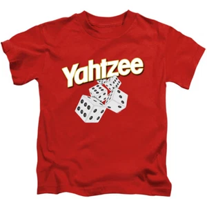 YAHTZEE TUMBLING DICE Toddler Kids Graphic Tee Shirt 2T 3T 4T 4 5-6 7 - Picture 1 of 3