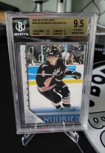 2005 Upper Deck Young Guns Alexander Ovechkin #443 RC BGS 9.5 GEM MINT w/10 - Picture 1 of 2