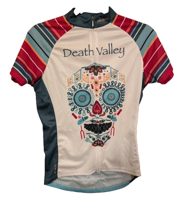 Camiseta de ciclismo Primal para mujer calavera día de muertos MEDIANA USADA EN EXCELENTE ESTADO Foto 1 de 4