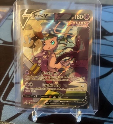 Mew V (Alternate Full Art) 251/264 Swsh08: Fusion Strike Holo - Image 1 of 2
