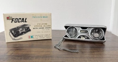 Focal 'K-mart Corp' Folding Opera Glass No. 20-20-15 2.5 x 25 mm in Original Box - Image 1 of 4