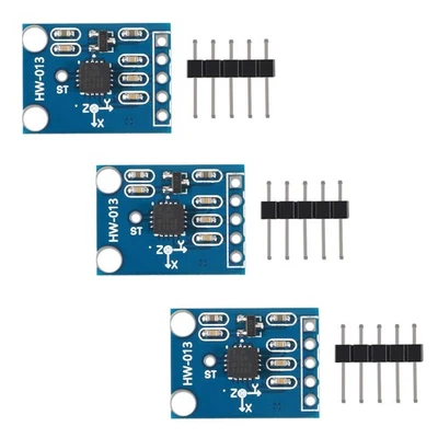 3PCS ADXL335 3-Axis Accelerometer Angular Transducer Sensor GY-61 Module Anal... - Image 1 of 4