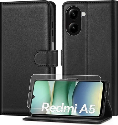 Cover a Portafoglio per Xiaomi Redmi A5 Calamita Custodia Flip Magnetica a Libro - Immagine 1 di 4