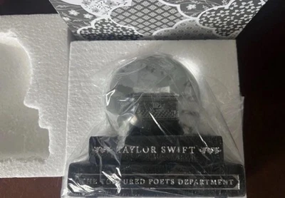 Taylor Swift TTPD Snow Globe The Tortured Poets Department Snowglobe NEW - Image 1 of 4