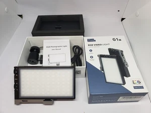 Pixel G1s RGB Video Light 12W On-Camera LED Video Fill Light Bi-Color 2500-8500K - Picture 1 of 8