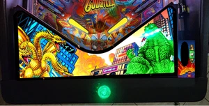 Grembiule illuminato Godzilla con Re Ghidorah/Arco flipper di poppa mod 0036 - Foto 1 di 7