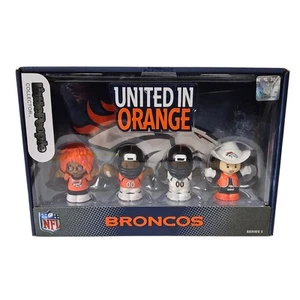 Fisher Price Little People Collector NFL Denver Broncos FootBall Season 1 - Picture 1 of 8
