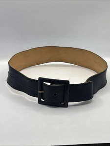 Cintura vintage Schaffer blu ecopelle donna 26 - Foto 1 di 5