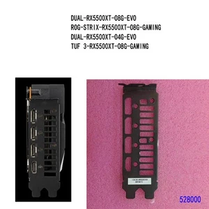 I/O IO Shield für ASUS DUAL-RX5500XT-O8G-EVO Grafikkarte Backplate Halterung Panel - Bild 1 von 1
