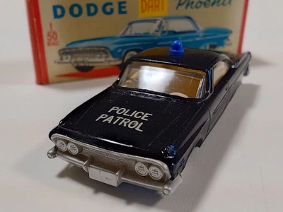 LONE STAR Roadmasters Dodge Dart Phoenix Police Patrol 1/50 modello pressofuso - Immagine 1 di 4