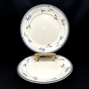 Plato de ensalada Noritake EASTFAIR 9171 Keltcraft flores azules 8,25" diámetro Juego de 2 - Imagen 1 de 5