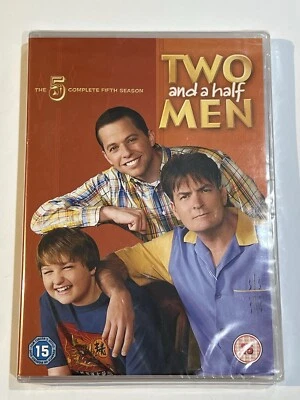 TWO AND A HALF MEN COMPLETE SERIES 5 FIFTH FIVE DVD NEW SEALED CHARLIE SHEEN - Image 1 of 2