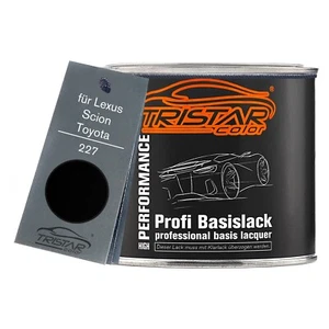 Autolack Dose spritzfertig für Lexus Scion Toyota 227 Black Basislack 0,5L - Bild 1 von 4