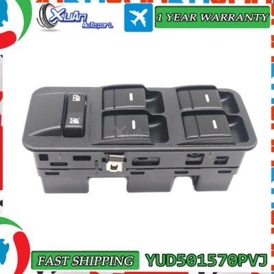 Nuevo interruptor de ventana principal para LAND ROVER LR3 RANGE ROVER SPORT YUD501570PVJ Foto 1 de 4