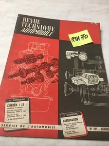 Revisión Automoción Citroën T23 Evolution Tubo Tipo H Hy Hz + 2CV RTA - Imagen 1 de 12