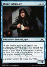 4x Dimir informant | NM/M | guilds of Ravnica | Magic MTG