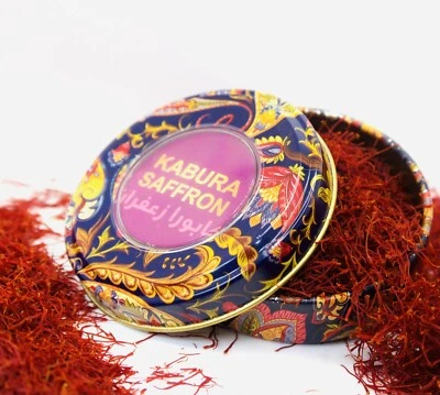 KABURA SAFFRON 3g Saffron All-Red Super Negin Premium Saffron Threads for Every Culinary Uses