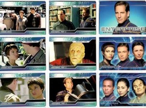 RITTENHOUSE -STAR TREK ENTERPRISE SEASON 2 BASE TRADING CARD SET IN POCKET PAGES