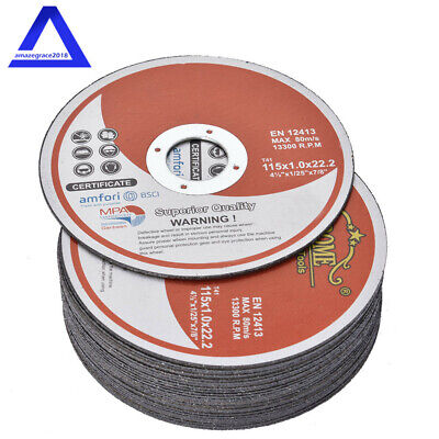 100 Pack 4-1/2 X.040 X7/8  Cut-off Wheel - Metal & Stainless Steel Cutting Discs • 36.50$