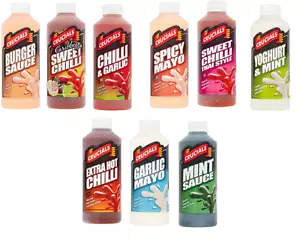 DECRIALS SAUCE EXTRA HEISS, CHILISAUCE KNOBLAUCH MAYO JOGHURT NEUWERTIG 3 x 500ml FLASCHE - Bild 1 von 9
