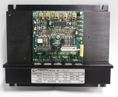 EXTRON 184-Q Arm 90/180 VDC 15 FLA 3 HP Field 100/200 DC Line 120/240AC 18A Max — 第 1/4 张图片