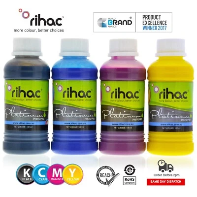 RIHAC Refill Ink for HP 950 951 cartridge Officejet Pro 8100 8600 Plus Premium - Image 1 of 3