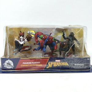 Disney Marvel Spiderman 6 Figurine Playset Into Spider-Verse Toy Cake Toppers